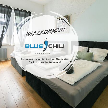 Apartamento Blue Chili 30 - Industrial Chic Im Coolen Wedding - Bis 7 Personen Berlín Exterior foto